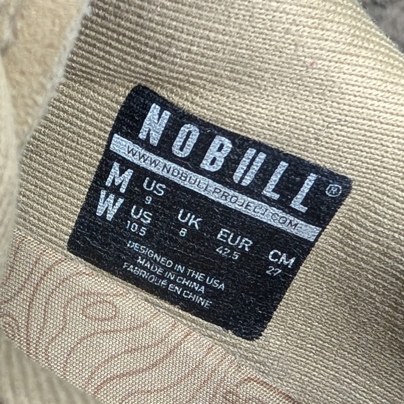 NOBULL Woodstock Camo Trainer Brown Tan Men's 9 - Picture 7 of 15